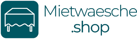 Mietwaesche.shop - Hussen, Tischdecken & mehr, Brautstrauß · Deko · Hussen Würzburg, Logo