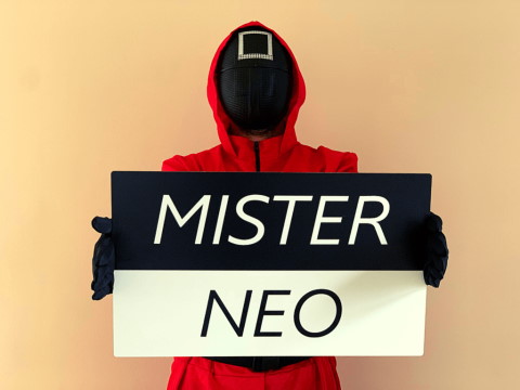 Mister Neo - Junggesellenabschiede der Extraklasse, JunggesellInnenabschied Würzburg, Logo Mister Neo - Junggesellenabschiede der Extraklasse, JunggesellInnenabschied Würzburg, Logo
