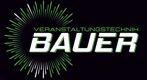 Veranstaltungstechnik Bauer, Technik · Verleih · Zelte Schwanfeld, Logo