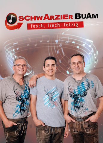 Schwarzier Buam - fesch, frech, fetzig, Musiker · DJ's · Bands Schwarzach am Main, Kontaktbild
