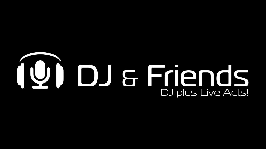 DJ & Friends | Musik f&uuml;r unvergessliche Hochzeiten, Musiker &middot; DJ's &middot; Bands W&uuml;rzburg, Logo