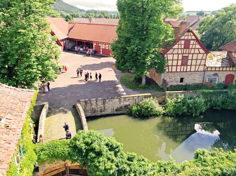 Wasserschloss Unsleben Hochzeit