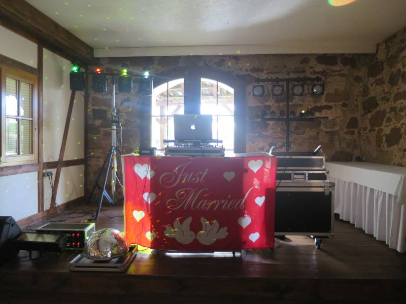 Soundequipment von Hochzeits-DJ Eric